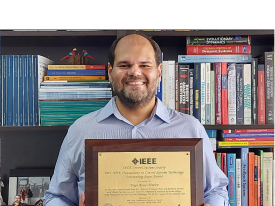 Presidente do Conselho Superior da SBA recebe prêmio da IEEE Control Systems Society